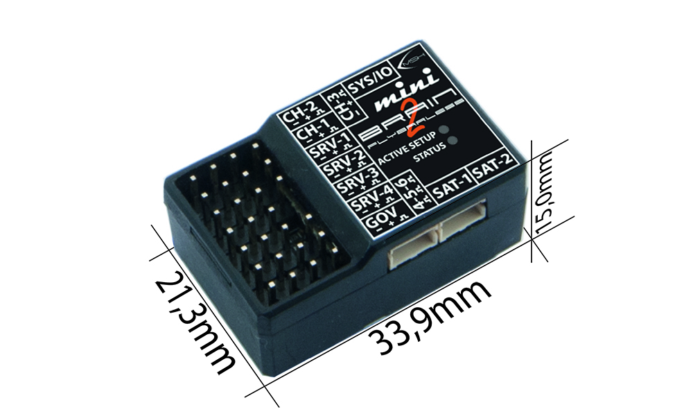 Brain2 Mini dimensions