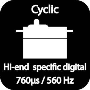 Brain2 Fast servos for Cyclic